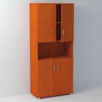 Фото shkafy-dlya-knig шкаф глухой с открытой нишей а-17 производитель Пирамида