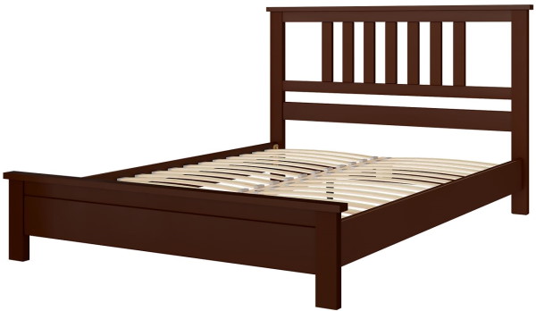 Фото Кровать двуспальная Лаура (СМ 140х200) без основания с универсальными царгами от производителя Браво-мебель в Алупке по цене 18 430 ₽