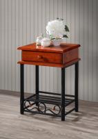 Тумба прикроватная ST-54 (черный-дуб, дуб (ТМК) ) в Алупке от производителя 