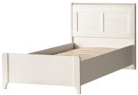 Кровать односпальная Белла 249 (СМ 90х200) с основанием ( 90х200 , ЛДСП/МДФ , белый-ясень белый , без подъемного мех. , без ящиков , без матраса (Яна) ) в Алупке от производителя 