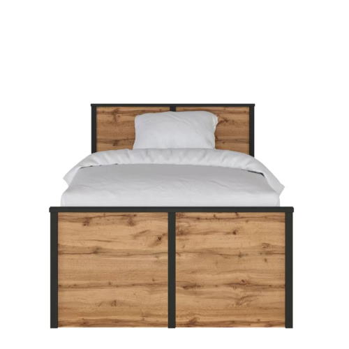 Фото Кровать односпальная Loft LOZ120x200 (СМ 120х200) с основанием от производителя Black Red White (БРВ) в Алупке по цене 15 910 ₽