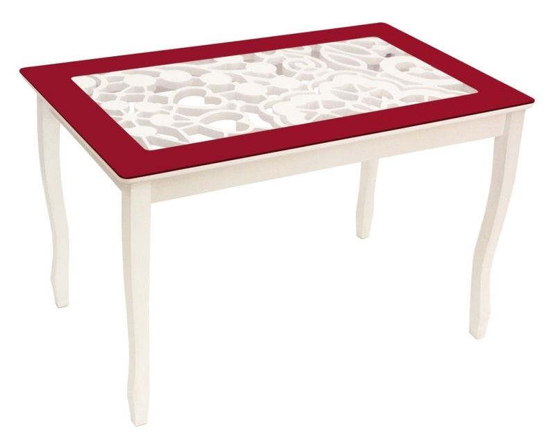 Фото Стол обеденный Стиль 2 Ажур III mini  от производителя Мебель из стекла в Алупке по цене 11&nbsp;920 ₽