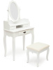 Фото Стол туалетный с пуфом NY-V3024 от производителя Tetchair в Алупке по цене 19&nbsp;780 ₽