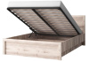 Фото Кровать двуспальная Джаз (Jazz) (СМ 140х200) с подъемным механизмом от производителя Анрэкс в Алупке по цене 38&nbsp;840 ₽