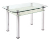 Фото Стол обеденный 3.4 с полкой  от производителя Мебель из стекла в Алупке по цене 8&nbsp;940 ₽