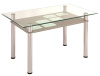Фото Стол обеденный 3.0 с полкой мдф от производителя Мебель из стекла в Алупке по цене 12&nbsp;330 ₽