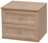 Фото Тумба прикроватная Ольга-14 с 2-мя ящиками от производителя Фант-мебель в Алупке по цене 4&nbsp;010 ₽