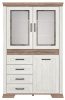Фото Шкаф Marselle REG2W1D4S от производителя Black Red White (БРВ) в Алупке по цене 46&nbsp;690 ₽