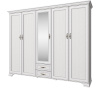 Фото Шкаф 5DG2SZ Тиффани (Tiffany) (259) пятидверный от производителя Анрэкс в Алупке по цене 108&nbsp;200 ₽