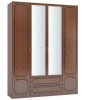 Фото Шкаф Лакированный ШР-4 (164) с зеркалом четырехдверный от производителя Браво-мебель в Алупке по цене 48&nbsp;970 ₽