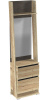 Фото Шкаф открытый с зеркалом Стреза ПС-3 от производителя СБК в Алупке по цене 11&nbsp;070 ₽